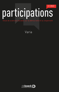 Picture of Participations 2022/2 - 33 - Varia