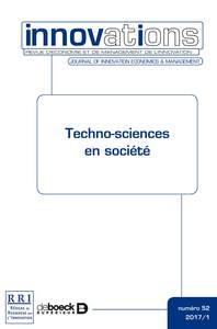 Picture of Innovations 2017/1 - 52 - Techno-sciences en société