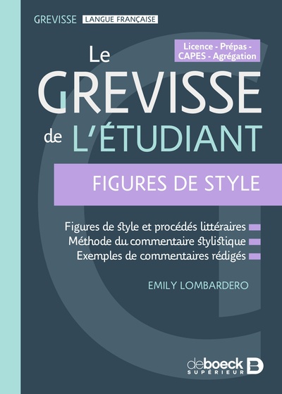 Picture of Grevisse de l'étudiant - Figures de style