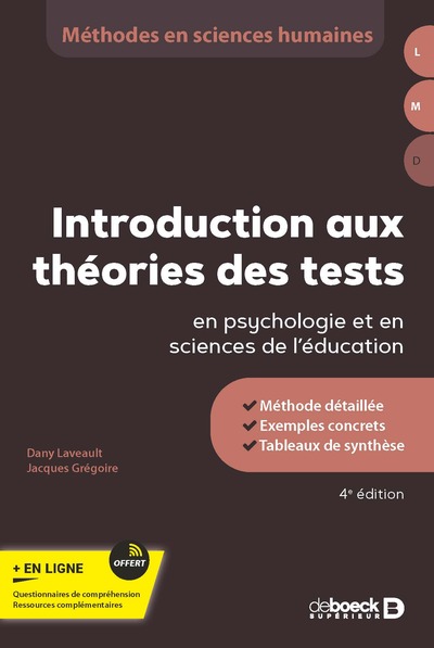Picture of Introduction aux théories des tests en psychologie et en sciences de l'éducation