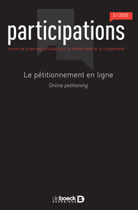 Picture of Participations 2020/3-28 - Le pétitionnement en ligne