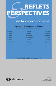 Picture of Reflets & perspectives de la vie économique 2016/1 - Economie du développement en Belgique