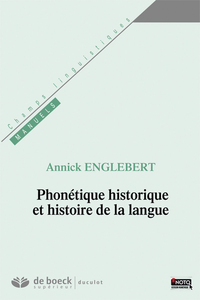 Image de Phonétique historique et histoire de la langue