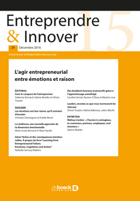 Picture of Entreprendre & Innover 2016/2 - 29 - L'agir entrepreneurial, entre émotions et raison
