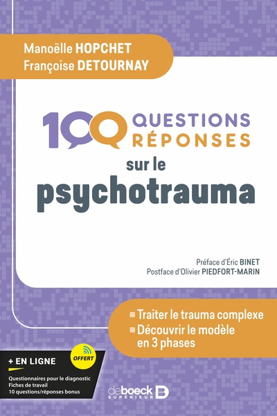 Image de 100 questions/réponses sur le psychotrauma