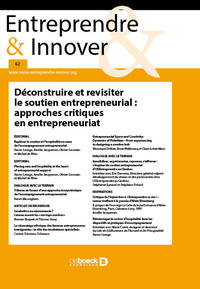 Image de Déconstruire et revisiter le soutien entrepreneurial : approches critiques en entrepreneuriat