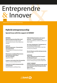 Picture of Entreprendre & Innover 2017/3 - 34 - Hybrid Entrepreneurship