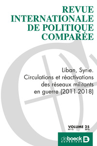 Picture of Revue internationale de politique comparée 2018/1-2