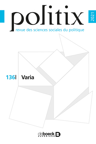 Image de Politix 2021/4 - 136 - Varia