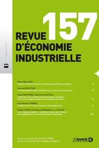 Image de Revue d'économie industrielle 2017/1 - 157