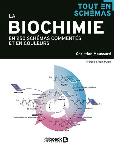Image de La biochimie en 250 schémas commentés et en couleurs