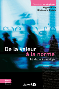 Image de De la valeur à la norme