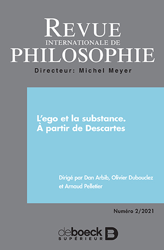 Picture of Revue internationale de philosophie 2021/2