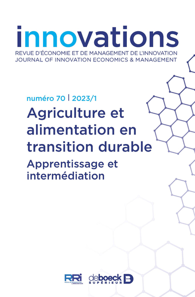 Picture of Innovations n° 70 - Agriculture et alimentation en transition durable.