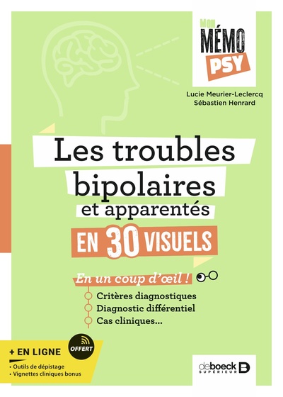 Picture of Mon mémo psy - Les troubles bipolaires et apparentés en 30 visuels