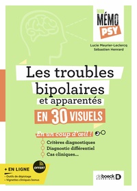 Picture of Mon mémo psy - Les troubles bipolaires et apparentés en 30 visuels