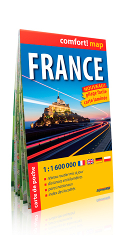 Picture of France  1/1M6 (Comfort !Map, Poche)