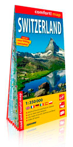 Image de Suisse (Ang) 1/350.000 (Carte Grand Format Laminée
