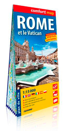 Picture of Rome Et Le Vatican 1/15.000