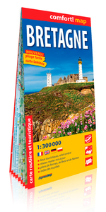 Image de Bretagne 1/300.000 (Carte Grand Format Laminee)