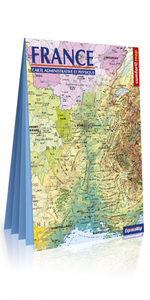 Picture of France Physique Et Administrative (Carte Xxl)