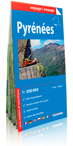 Picture of Pyrénées  1/300.000 (Voyage !Voyage)