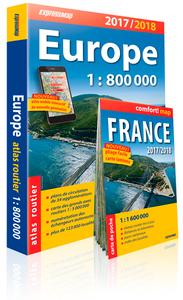 Picture of Atlas Routier Europe 2017/2018  1/800.000