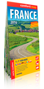 Picture of France 2016  1/1M1 (Comfort !Map, Laminée)