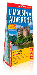 Picture of Limousin-Auvergne  1/300.000 (Comfort !Map, Laminé