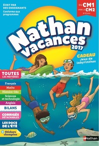 Picture of Cahier de Vacances 2017 Primaire CM1 vers CM2 9/10 ANS
