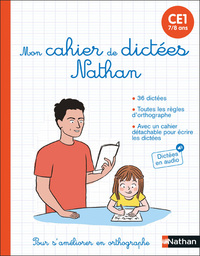 Picture of Mon cahier de dictées Nathan CE1 (7/8 ans)