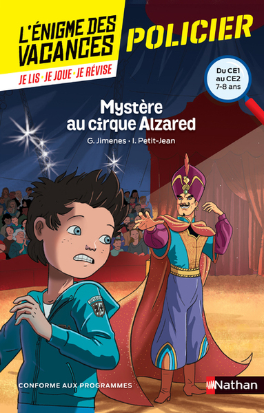 Picture of L'énigme des vacances du CE1 au CE2 Mystère au cirque Alzared