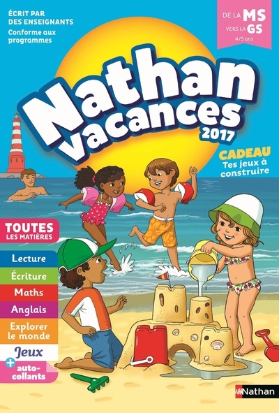 Picture of Nathan Vacances 2017 Maternelle MS vers GS 4/5 ans