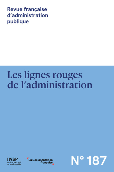 Picture of Les lignes rouges de l'administration
