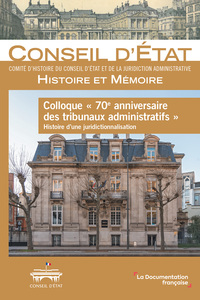 Picture of Colloque "70e anniversaire des tribunaux administratifs"
