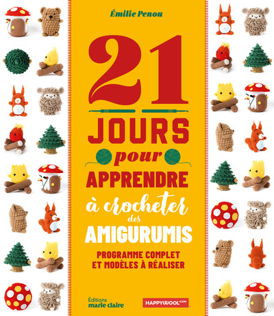 Image de 21 jours pour apprendre à crocheter des amigurumis