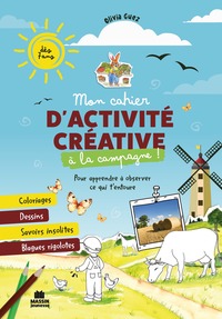 Image de Cahier d'activités créatives - à la campagne