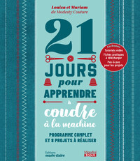 Image de 21 jours pour apprendre à coudre à la machine