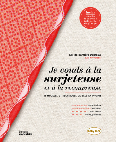 Image de Je couds à la surjeteuse et à la recouvreuse