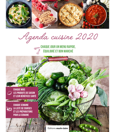 Picture of Agenda cuisine 2020