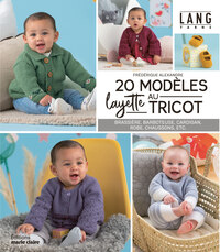 Image de 20 modèles layette au tricot