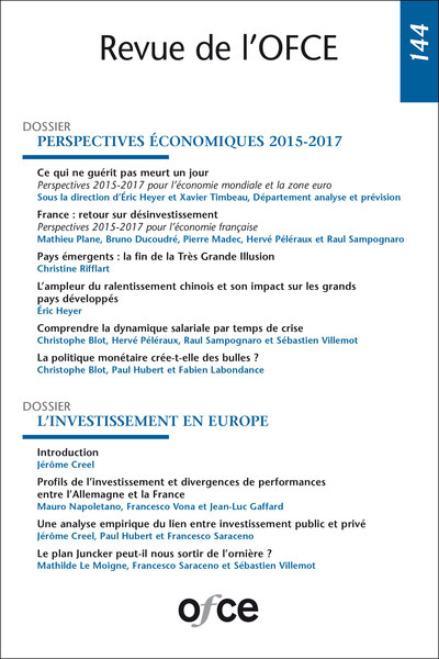 Image de N° 144 : PERSPECTIVES ÉCONOMIQUES 2015-2017