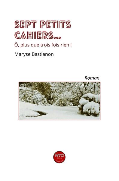 Picture of Sept petits cahiers, ô trois fois rien