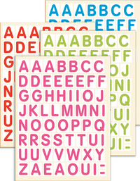 Picture of Gommettes lettres majuscules