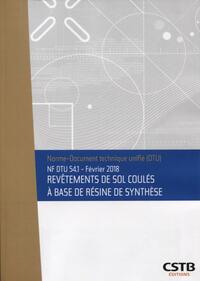 Picture of NF DTU 54.1 Revêtements de sol coulés à base de résine de synthèse