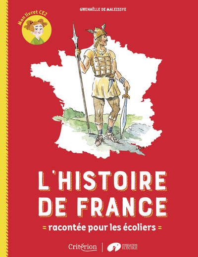 Picture of L'histoire de France racontée pour les écoliers - Mon livret CE2