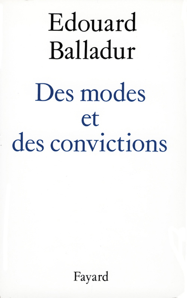 Picture of Des modes et des convictions