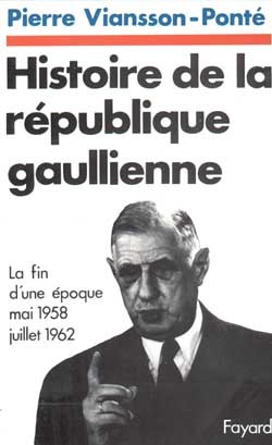 Image de Histoire de la république gaullienne