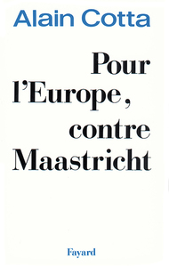 Picture of Pour l'Europe, contre Maastricht