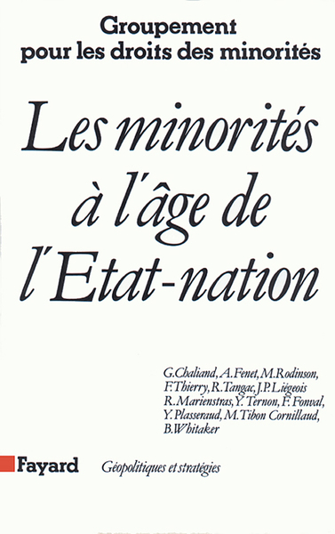 Picture of Les Minorités à l'âge de l'Etat-nation